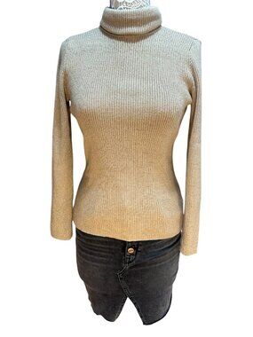 Basic Editions Ribbed Knit Turtleneck